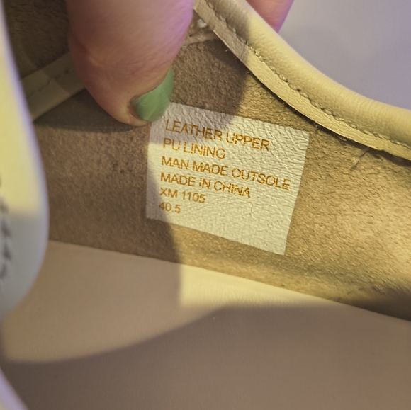 Kurt Geiger Beige Rhinestone Bling Sneakers - Picture 9 of 9